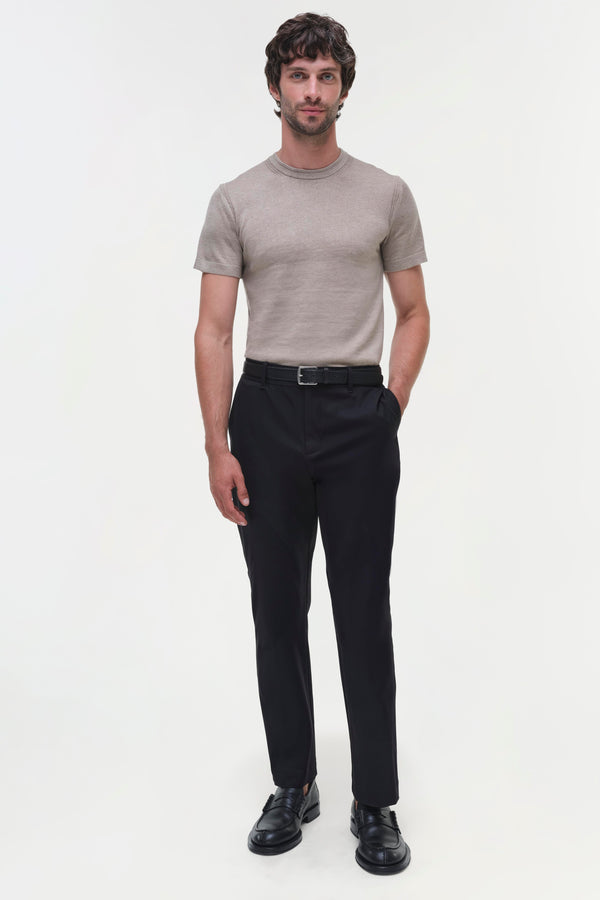 jonathan simkhai Zack Pants BLACK