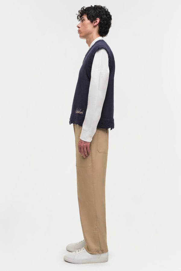 Jonathan Simkhai Zayn Vest MIDNIGHT