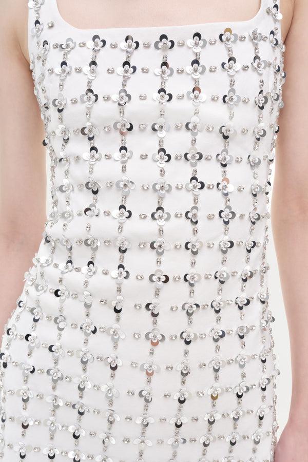 Jonathan Simkhai Ziva Dress WHITE MULTI