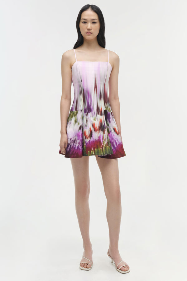 jonathan simkhai Judie Mini Dress SORBET MOTION BLUR