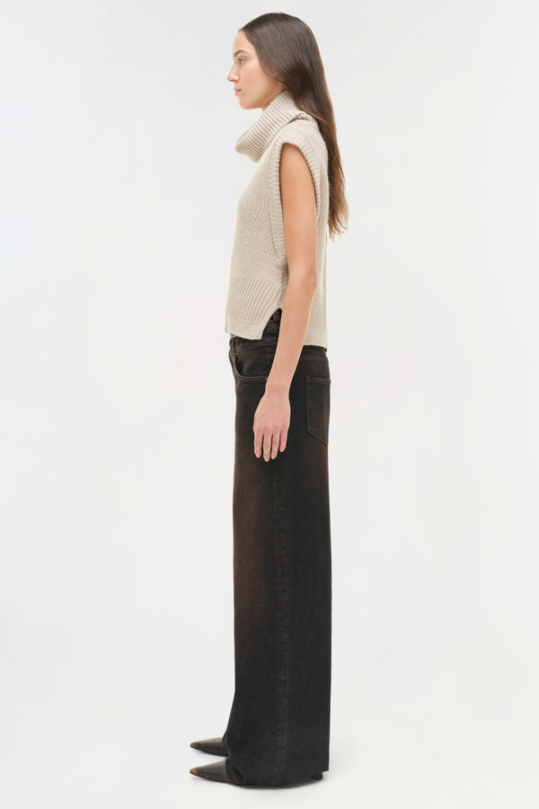 Jonathan Simkhai Kove Double Waistband Denim TERRANEA