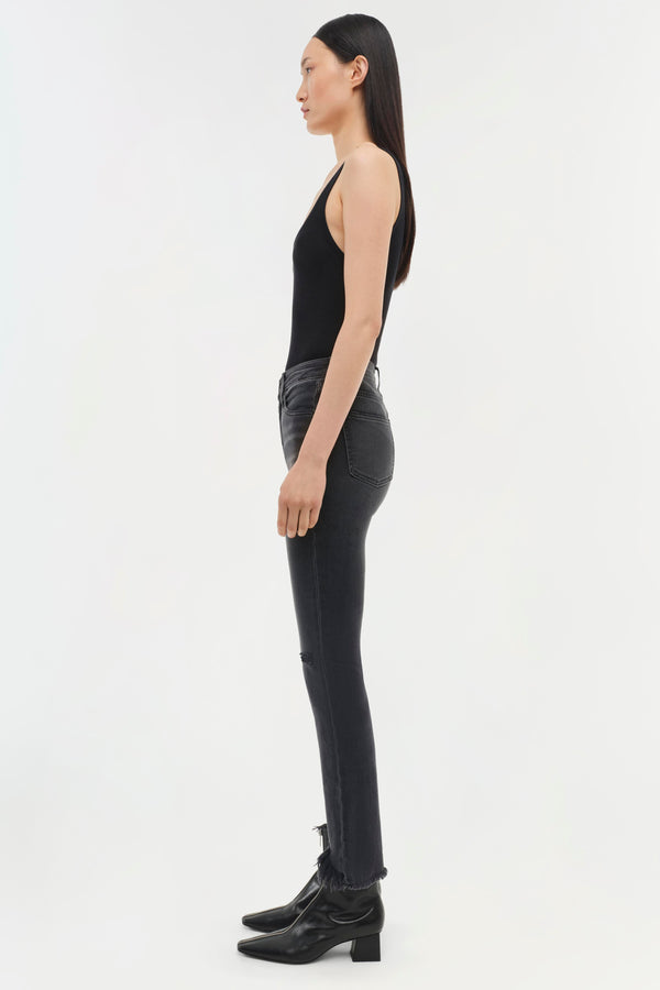 Jonathan Simkhai River Straight Leg Denim VINTAGE NOIR