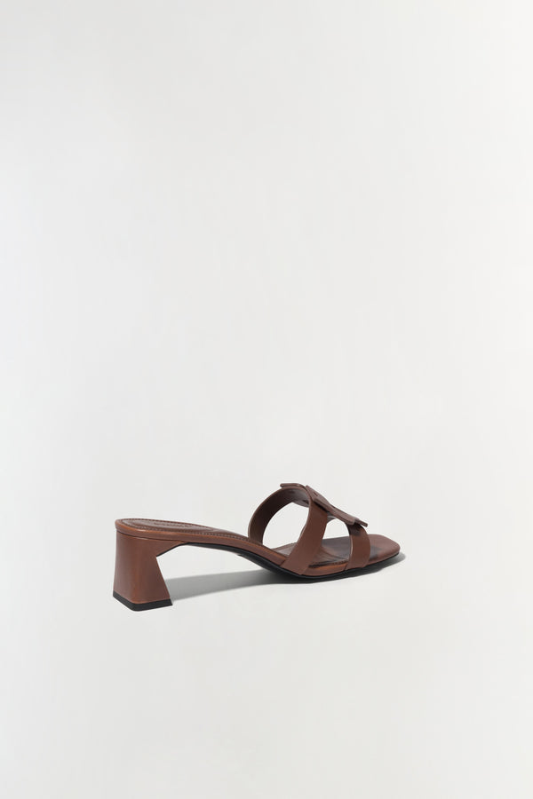Jonathan Simkhai Simkhai Monogram Block Heel Sandal SABLE