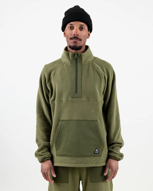 jones Lodge Half Zip Recycled Fleece Pullover
