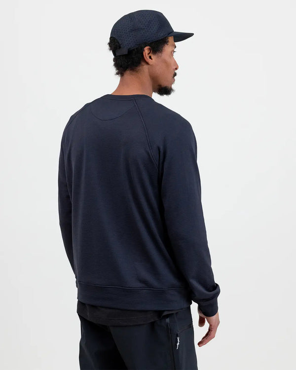 Jones Men’s Flagship Recycled Grid Fleece Crew