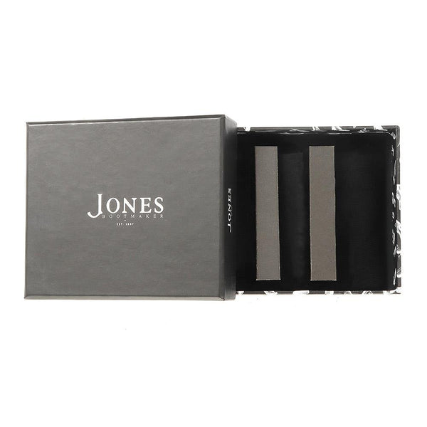 Jones Bootmaker Accessories 3-Pack Men's Cotton Rich Socks - Black
