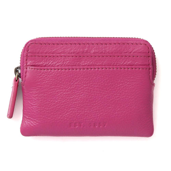 jones bootmaker Accessories Oaklynn Leather Card Purse - Pink