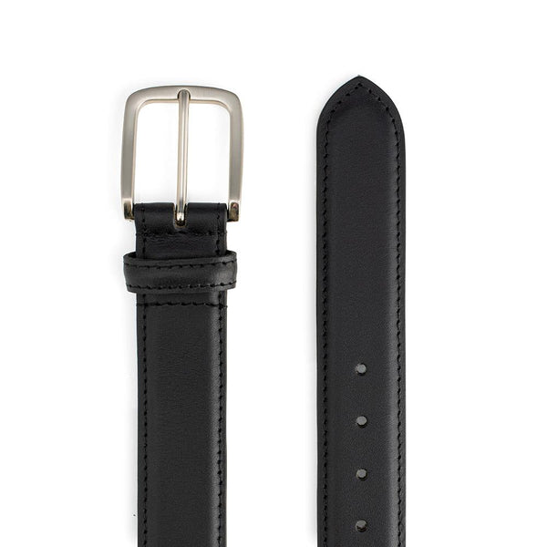 Jones Bootmaker Accessories Urban Leather Belt - Black