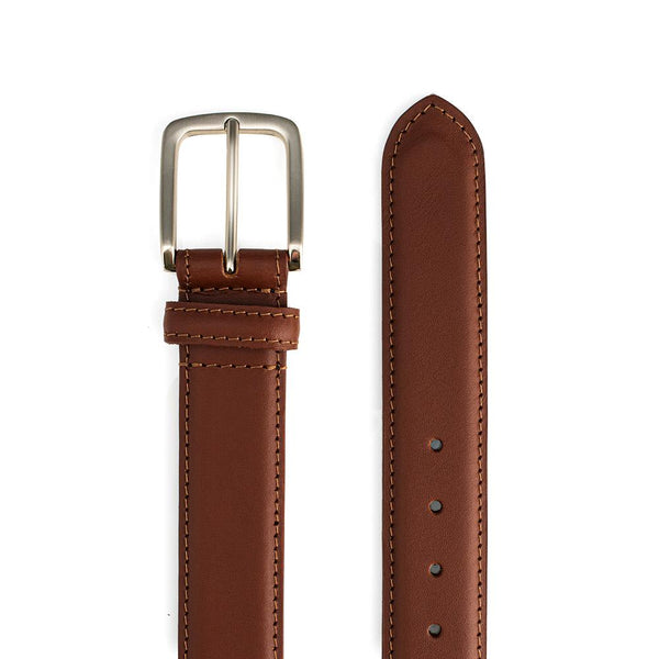 Jones Bootmaker Accessories Urban Leather Belt - Chestnut