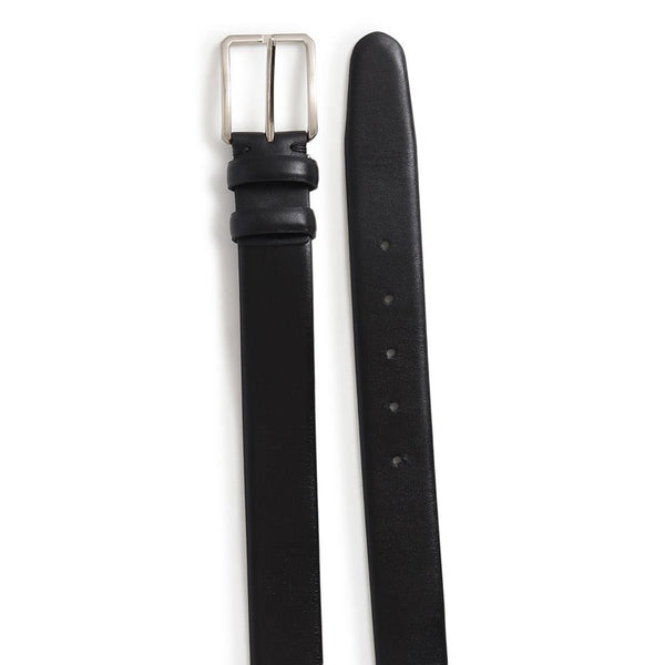 Jones Bootmaker Accessories Uxbridge Men's Leather Belt - Black Leather