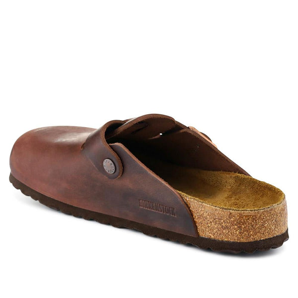 Jones Bootmaker Men's Boston Clogs - Dark Brown