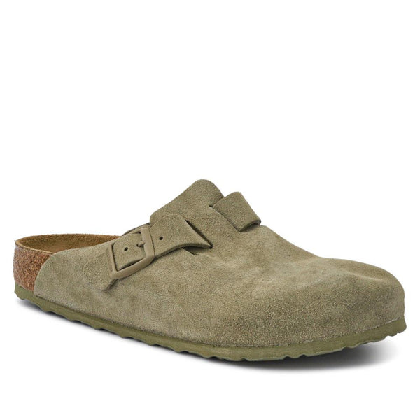jones bootmaker Men's Boston Clogs - Khaki