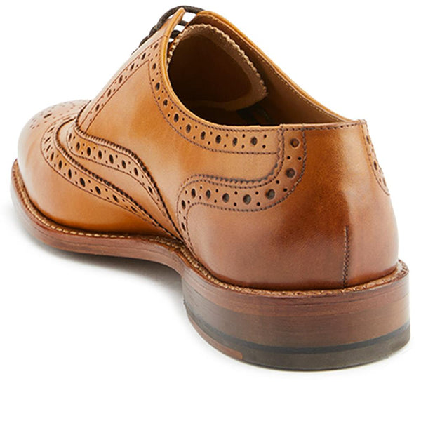 Jones Bootmaker Men's Braxton Leather Brogues - Tan