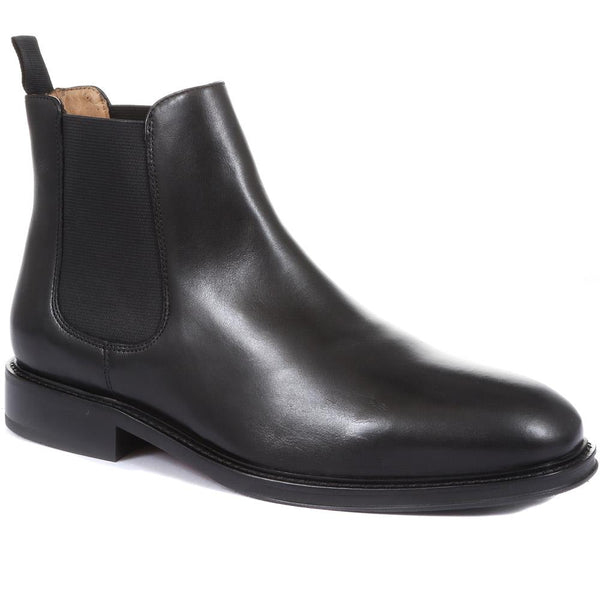 jones bootmaker Men's Deakin Chelsea Boots - Black