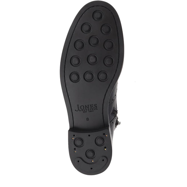 Jones Bootmaker Men's Fletcher Leather Boots - Black