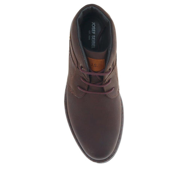 Jones Bootmaker Men's Leather Ankle Boots - Brown