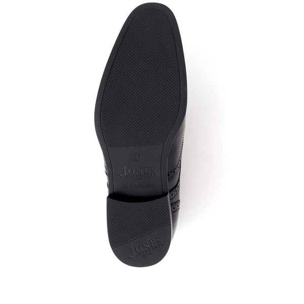 Jones Bootmaker Men's Middlesex Brogue Shoes - Black