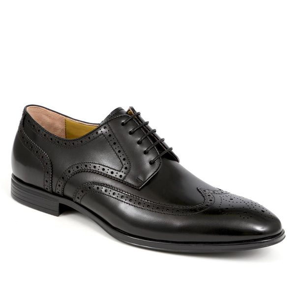 jones bootmaker Men's Middlesex Brogue Shoes - Black