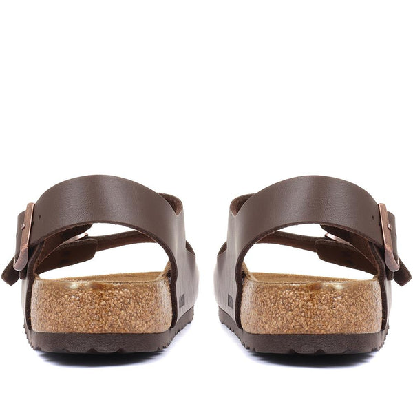 Jones Bootmaker Men's Milano Sandals - Brown