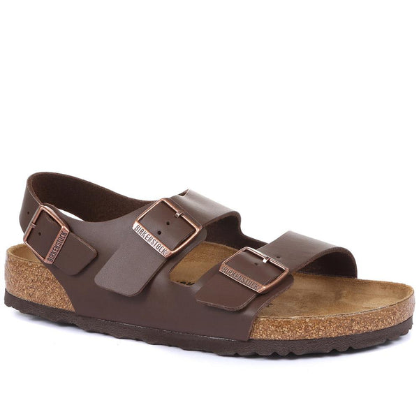 jones bootmaker Men's Milano Sandals - Brown