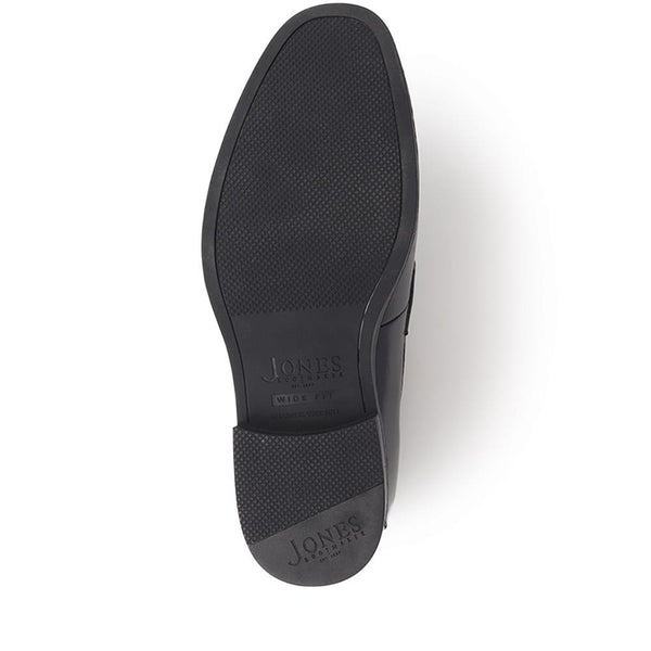 Jones Bootmaker Men's Radley Leather Loafers - Black
