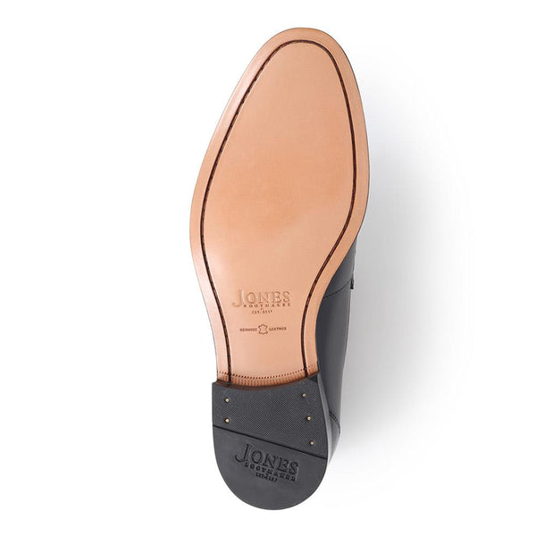 Jones Bootmaker Men's Reece Leather Loafers - Black