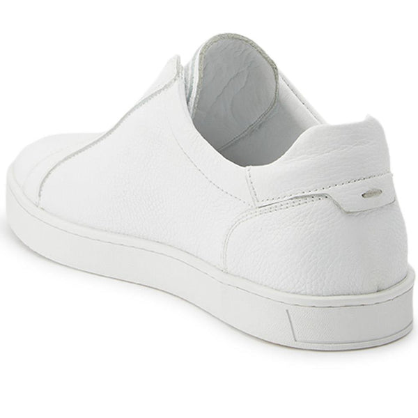 Jones Bootmaker Men's Slade Suede Trainers - White