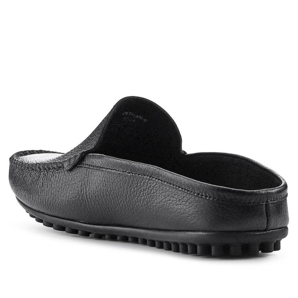Jones Bootmaker Men's Zethan Full Slippers - Black