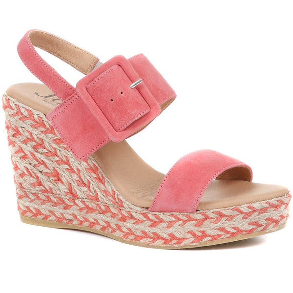 jones bootmaker Outlet Amerie Wedge Sandals - Coral