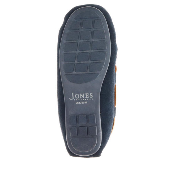 Jones Bootmaker Outlet Ferne Full Slippers - Navy