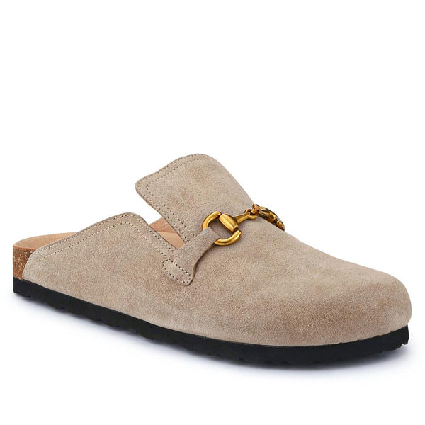 jones bootmaker Outlet Geona Leather Mules - Beige