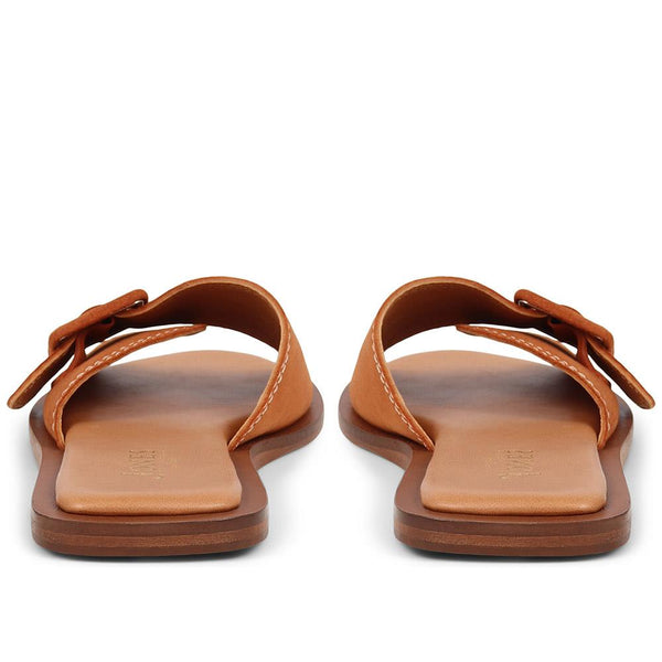 Jones Bootmaker Outlet Georgette Leather Mules - Tan