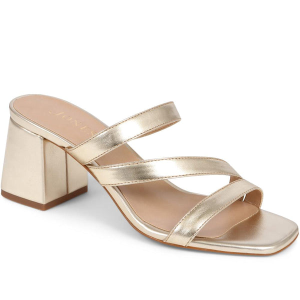 jones bootmaker Outlet Honour Heeled Sandals - Gold