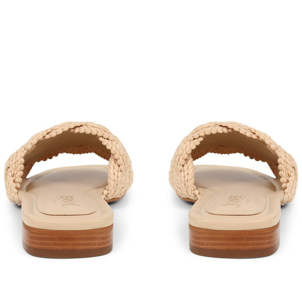 Jones Bootmaker Outlet Indie Mule Sandals - Beige
