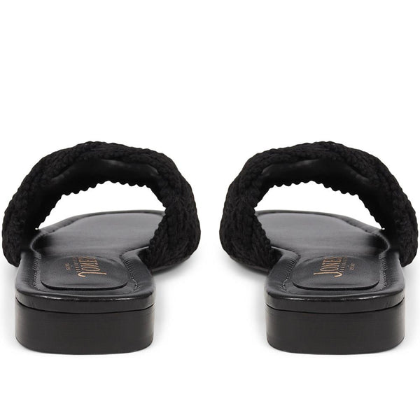 Jones Bootmaker Outlet Indie Mule Sandals - Black