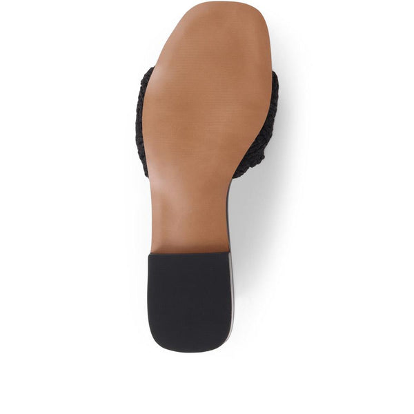 Jones Bootmaker Outlet Indie Mule Sandals - Black