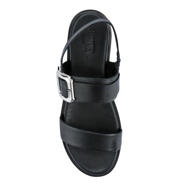Jones Bootmaker Outlet Iyla Leather Sandals - Black