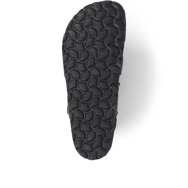 Jones Bootmaker Outlet Jean Leather Sandals - Black