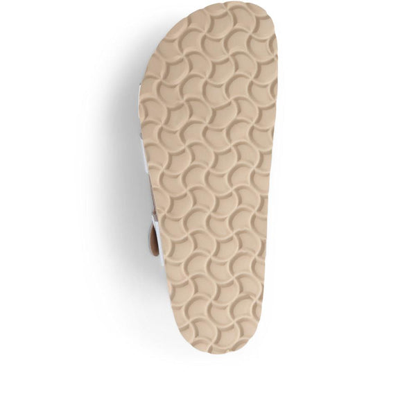 Jones Bootmaker Outlet Jean Leather Sandals - Silver