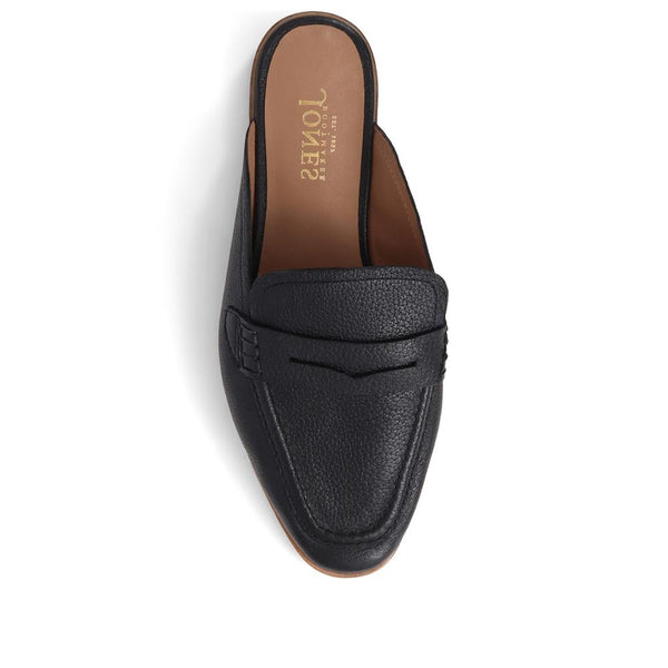 Jones Bootmaker Outlet Jola Leather Mules - Black
