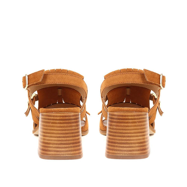 Jones Bootmaker Outlet Kamila Block Heels - Tan