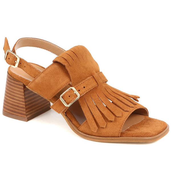 jones bootmaker Outlet Kamila Block Heels - Tan