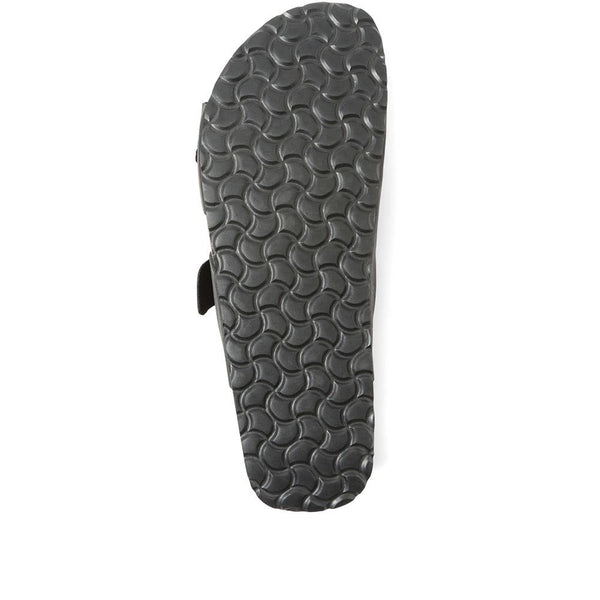 Jones Bootmaker Outlet Leather Sandals - Black