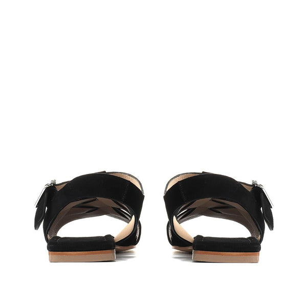 Jones Bootmaker Outlet Lyla Flat Sandals - Black