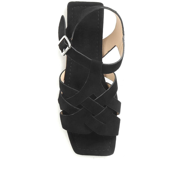 Jones Bootmaker Outlet Lyla Flat Sandals - Black