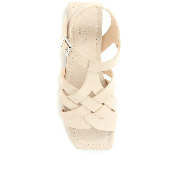 Jones Bootmaker Outlet Lyla Flat Sandals - Nude