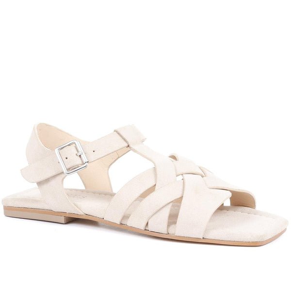 jones bootmaker Outlet Lyla Flat Sandals - Nude