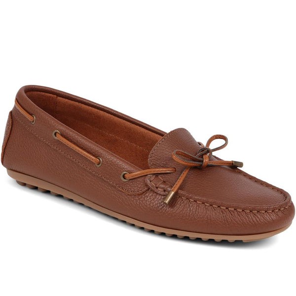 jones bootmaker Outlet Perri Leather Loafers - Tan