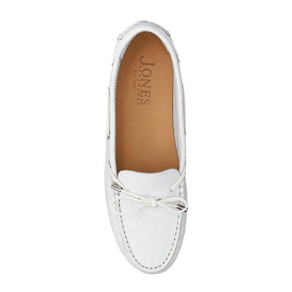 Jones Bootmaker Outlet Perri Leather Loafers - White