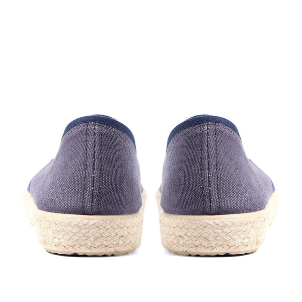 Jones Bootmaker Outlet Slip-On Espadrilles - Denim